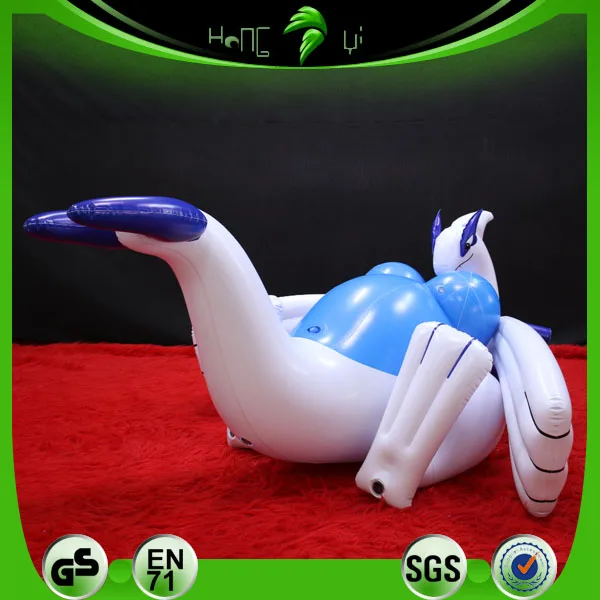 White and Blue Hongyi Original Inflatable Lugia Dragon With SPH ...