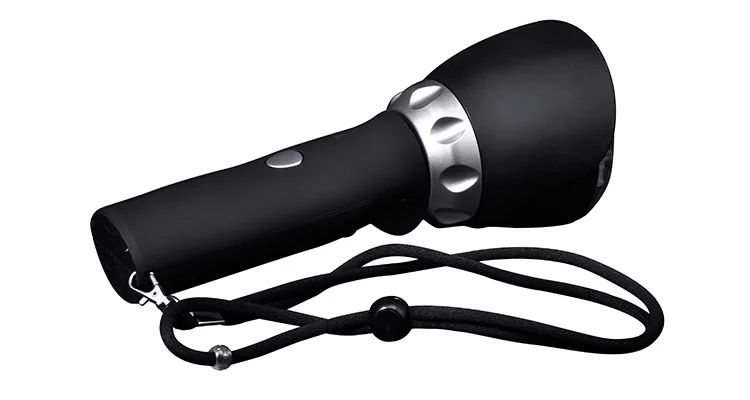 Factory Direct Waterproof and Explosion Proof Rechargeable LED Flashlight for Outdoor Safety