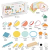 Construction de puzzle amusante