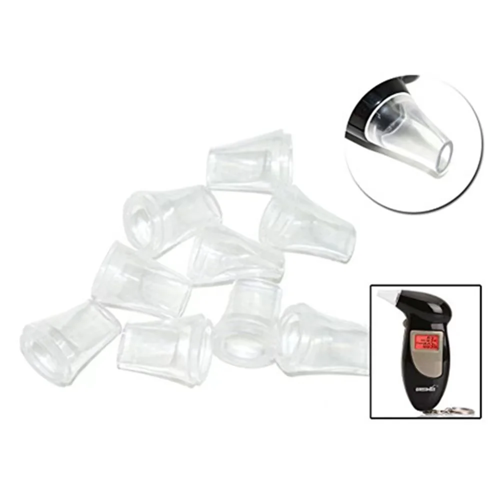 Inhaler Mouthpieces Blowing Nozzles For Digital Breath Alcohol Tester