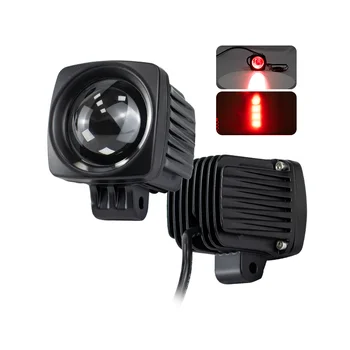 Advanced Forklift Safety Light, 2.5" 10W Universal LED Work Light Improves Warehouse Visibility 10-80V Forklift Light