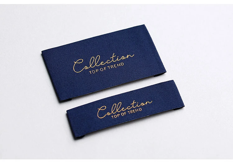 Fashion Free Design Weaving Clothing Tags T Shirt Tag Labels Custom