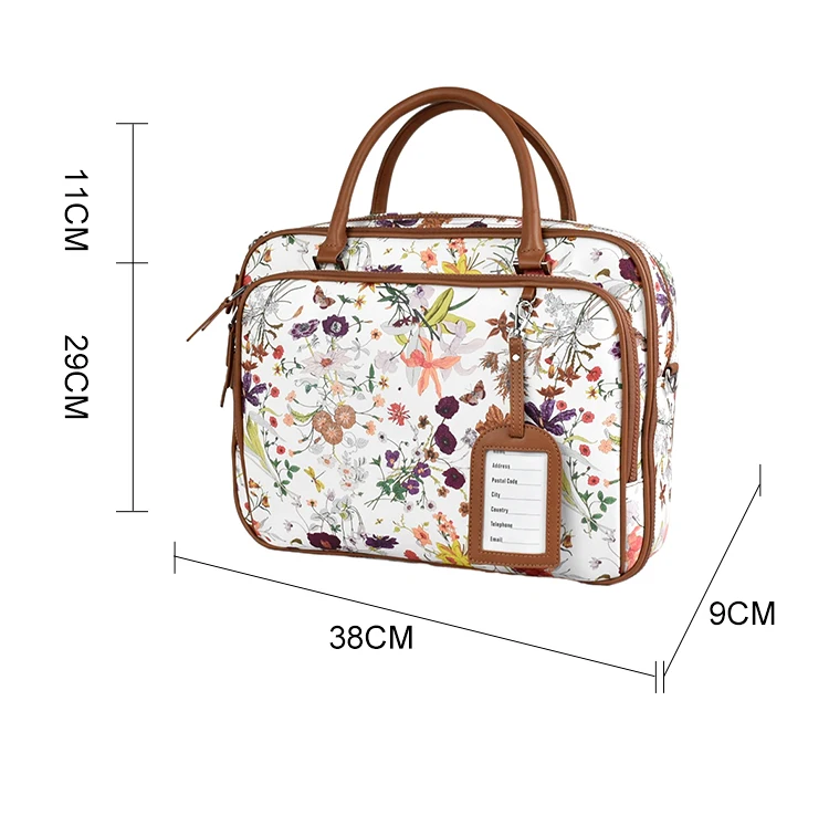 High Quality Custom Print Logo Portable Waterproof Computer Woman Bag ...