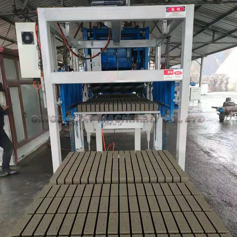 M8 Japanese Tiger Automatic Mold Vibration Concrete Paving Brick Block Making Machine for Sale