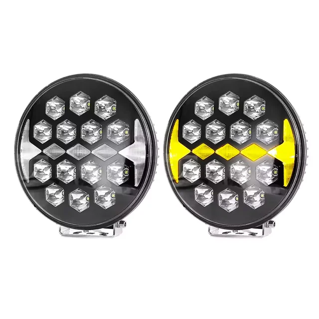 Round LED drive light 9-inch 140W truck 4WD offroad spotlight for Jeep trucks 4X4, pickup trucks SUV, UTV led fog work light