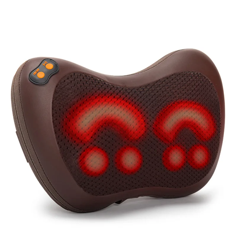 New Multi-Functional Electric Massage Cushion for Home or Car Waist Shoulder Back Neck Massager Pillow