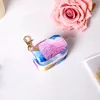 ชมพู (ลายพู่ปอมปอม)