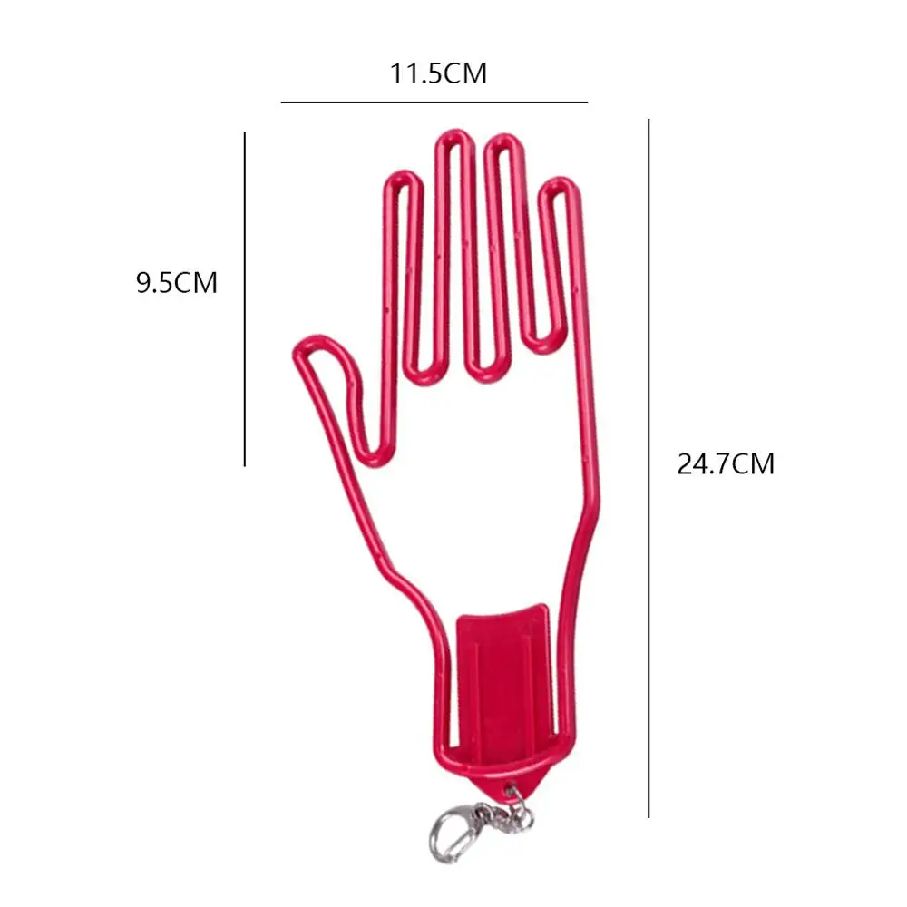 Colorful Golf Gloves Stretcher Abs Glove Hanger Dryer Holder Golf Glove