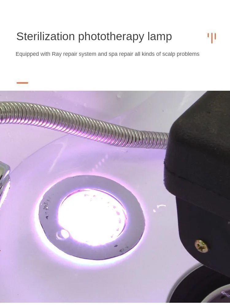 Professional Head Spa Backwash Shampoo Bowl Sink Portable Shampoo Bowl