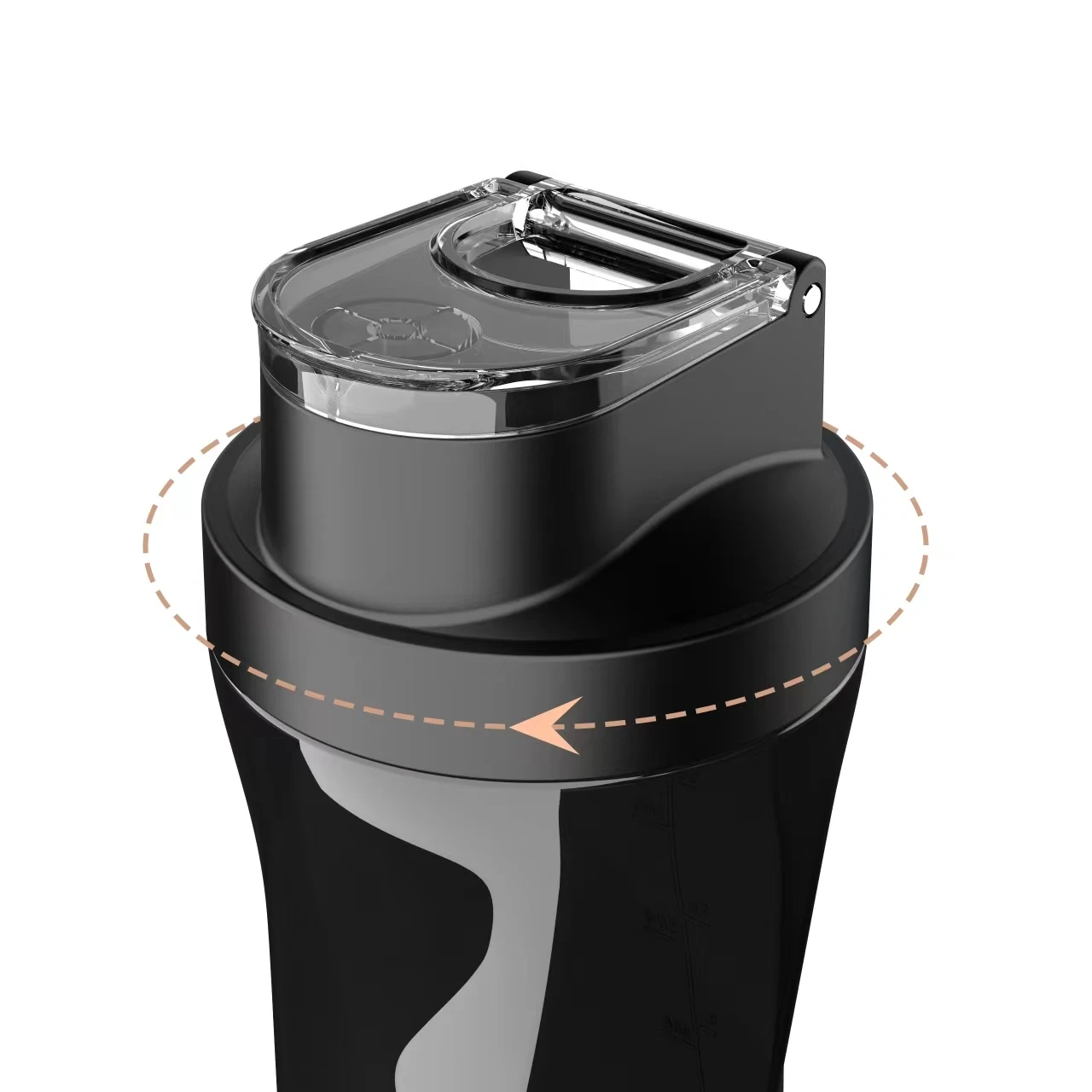 High-Speed 700ml Portable Juicer Blender Large Capacity Wireless Fruit Mixer Grinder Rechargeable USB/Battery Wireless Large