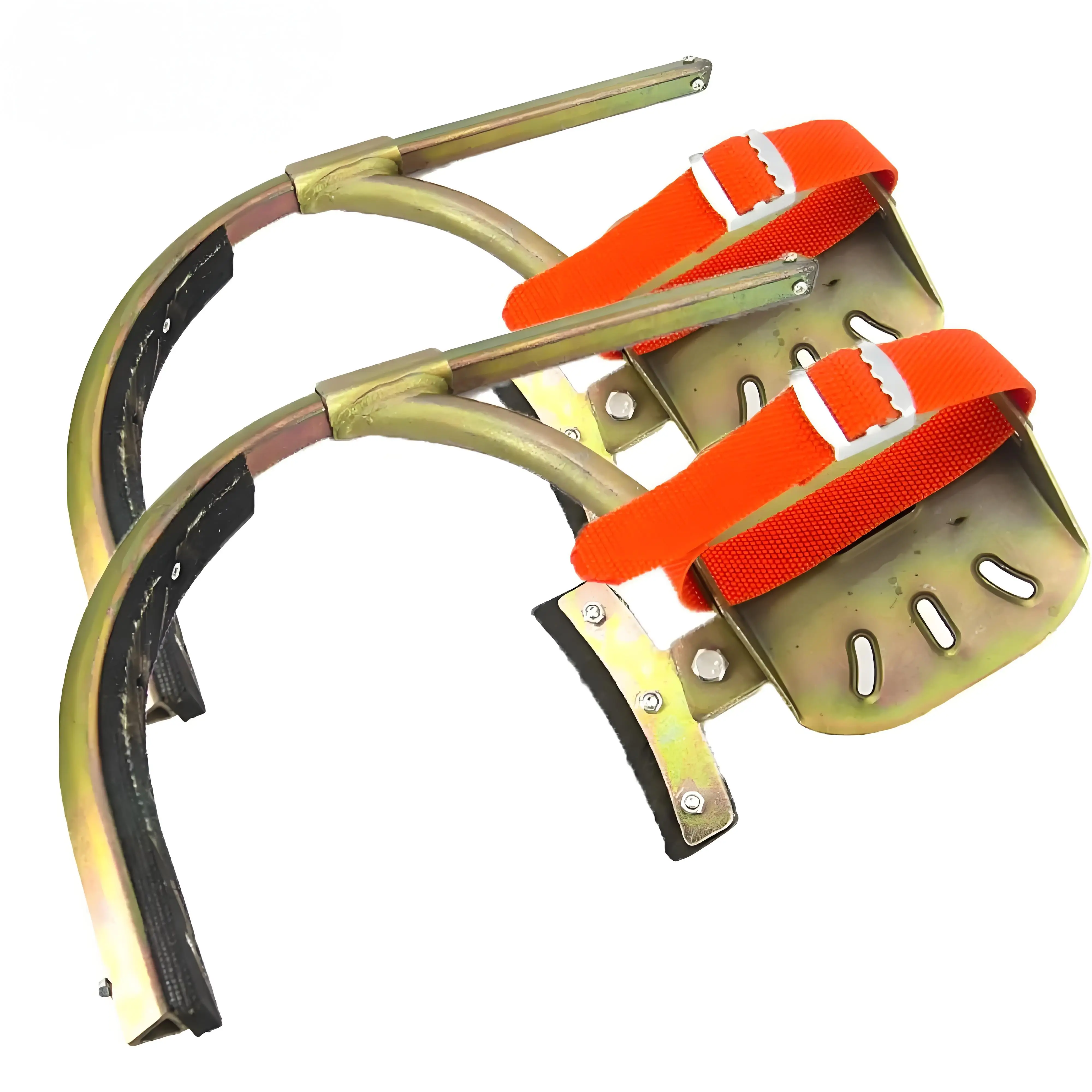 Safety Product Electrical Climbing Irons for Concrete Poles Electric Pole Climbers with Essential Wiring Accessories