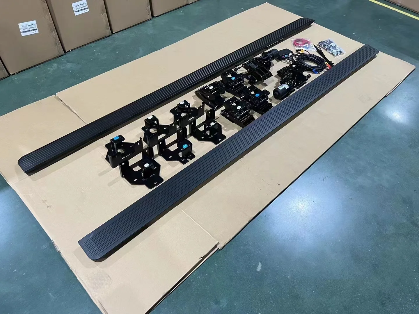 Noble Wholesale Custom Automatic Power Step Electric Running Boards for Jeep Gladiator JT Electric Threshold supplier