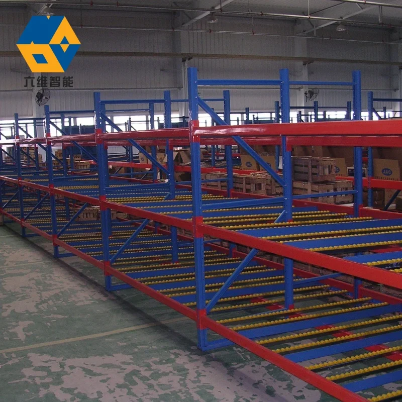 NOVA Hot Sale Adjustable Multi-Level Steel Warehouse Storage Stacking Heavy Duty Carton Flow Racks System Metal Shelving Racks