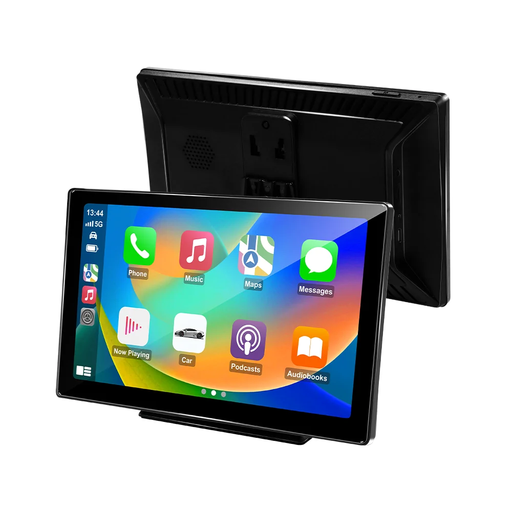360 Reverse Backup Camera Parking Sensor System 9 Inch IPS Portable Carplay Android Auto GPS Navigation Monitor