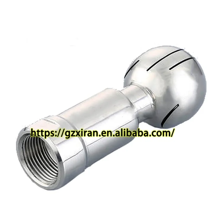 Boule de nettoyage et de désinfection CIP TC 50.5 mm pour le nettoyage des cuves