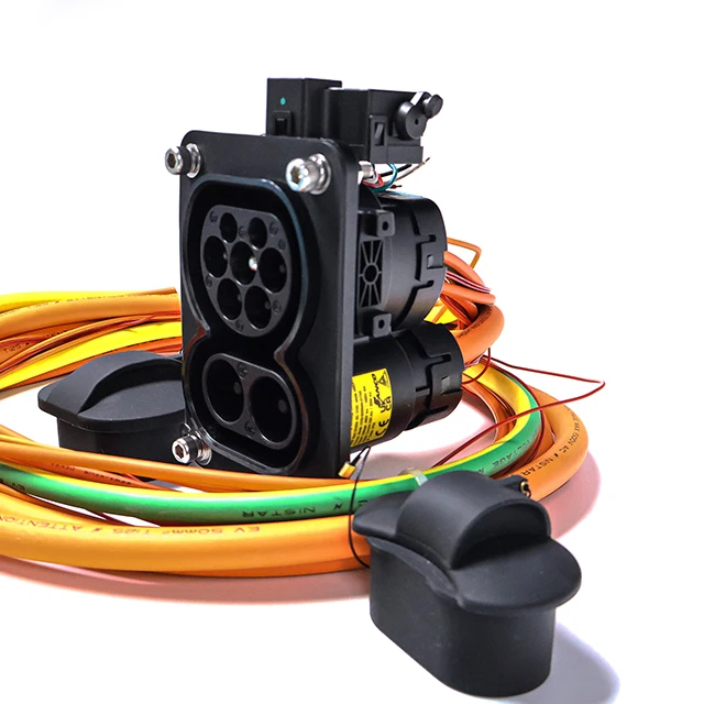 CCS2 Combo EV Charging Socket - Fast, Safe, and Reliable