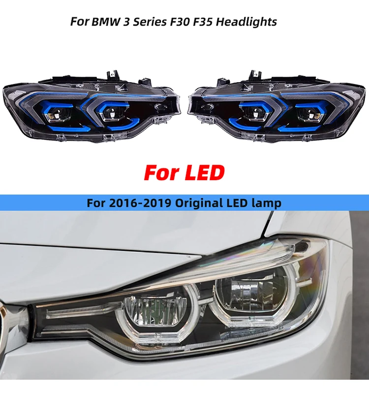 LED Headlights for BMW 3 Series F30/F35 - Bright & Efficient