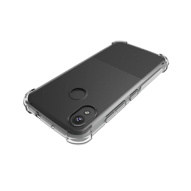 For CAT S52 Anti Shock Full Clear Soft Gel TPU Back Cover Case