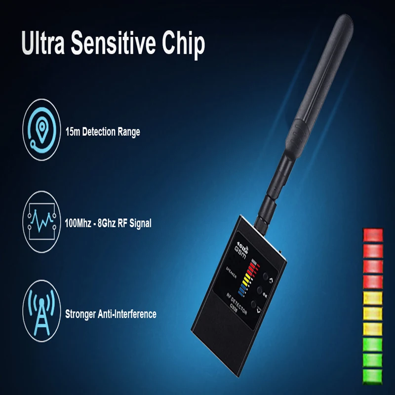 Camera Wireless signal Detector Hotel Anti-theft Anti-eavesdropping Anti-positioning Infrared Camera Detection Instrument