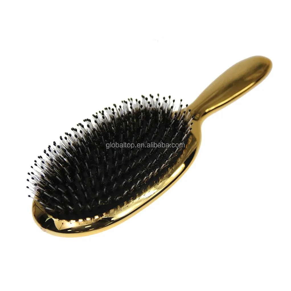 Silver Hot Wholesale Detangle Extension Brushes For Hair Customize Logo