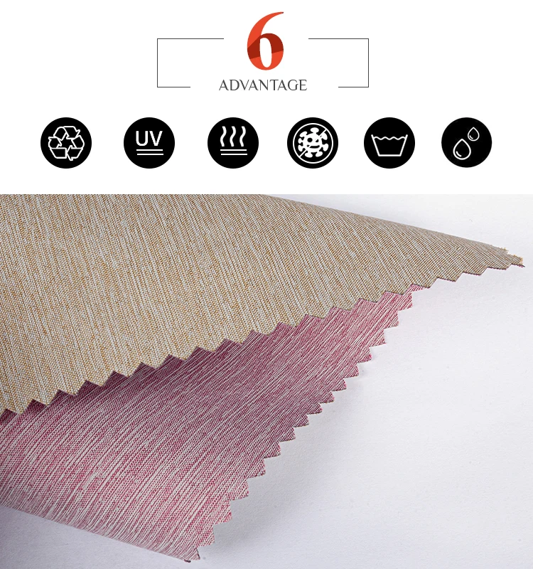 200 Gsm Weight Linen Curtain Fabric Customized Printing  Color Available Fabric Sound Proof Upholstery Fabric Curtains