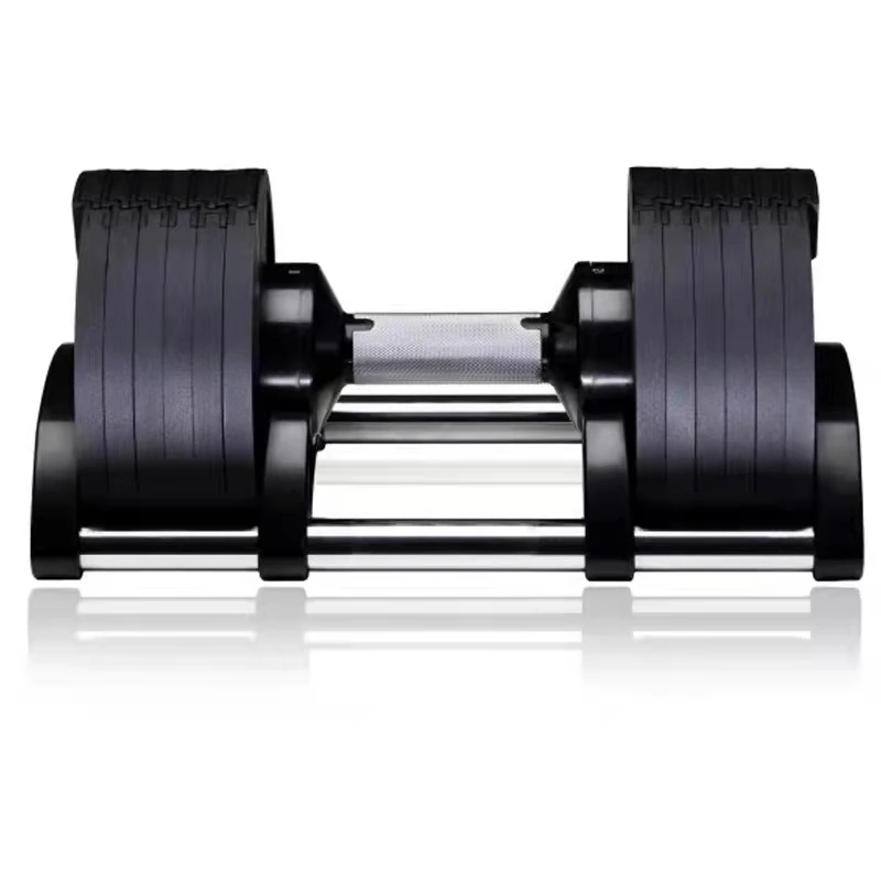 Longotech Strength Training Steel Dumbbell Block Cast Iron Adjustable