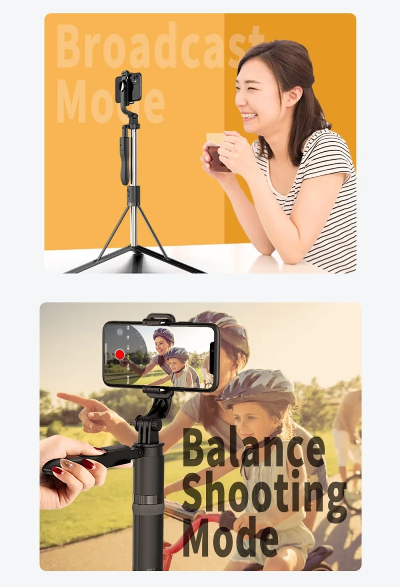 L05 Wireless Remote 360 Degree Rotation Mobile Phone Camera Selfie