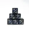 Destello azul negro