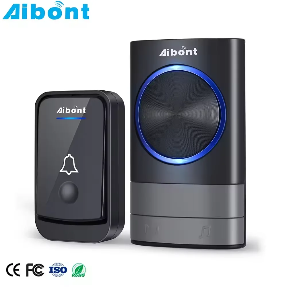 Aibont Smart Door Bell Wireless, Waterproof, 300M Range