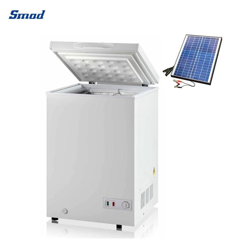 Smad Compressor Large Chest Deep DC 12 Volt Counter Solar Power Freezer for DSC-650CE(DC)