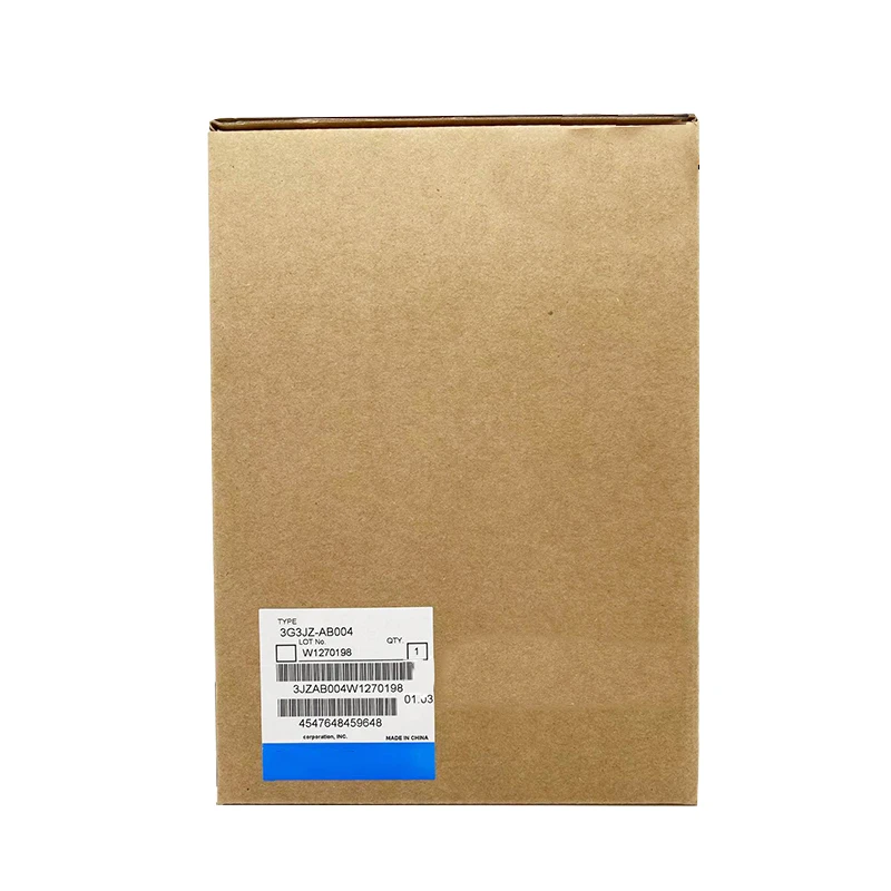New Original Omron 3G3JZ-AB004 compact inverter, 0.4kW. Supports steady speed regulation with multiple protection functions. Energy-saving and easy to install, for fans, pumps and small industrial machinery.
