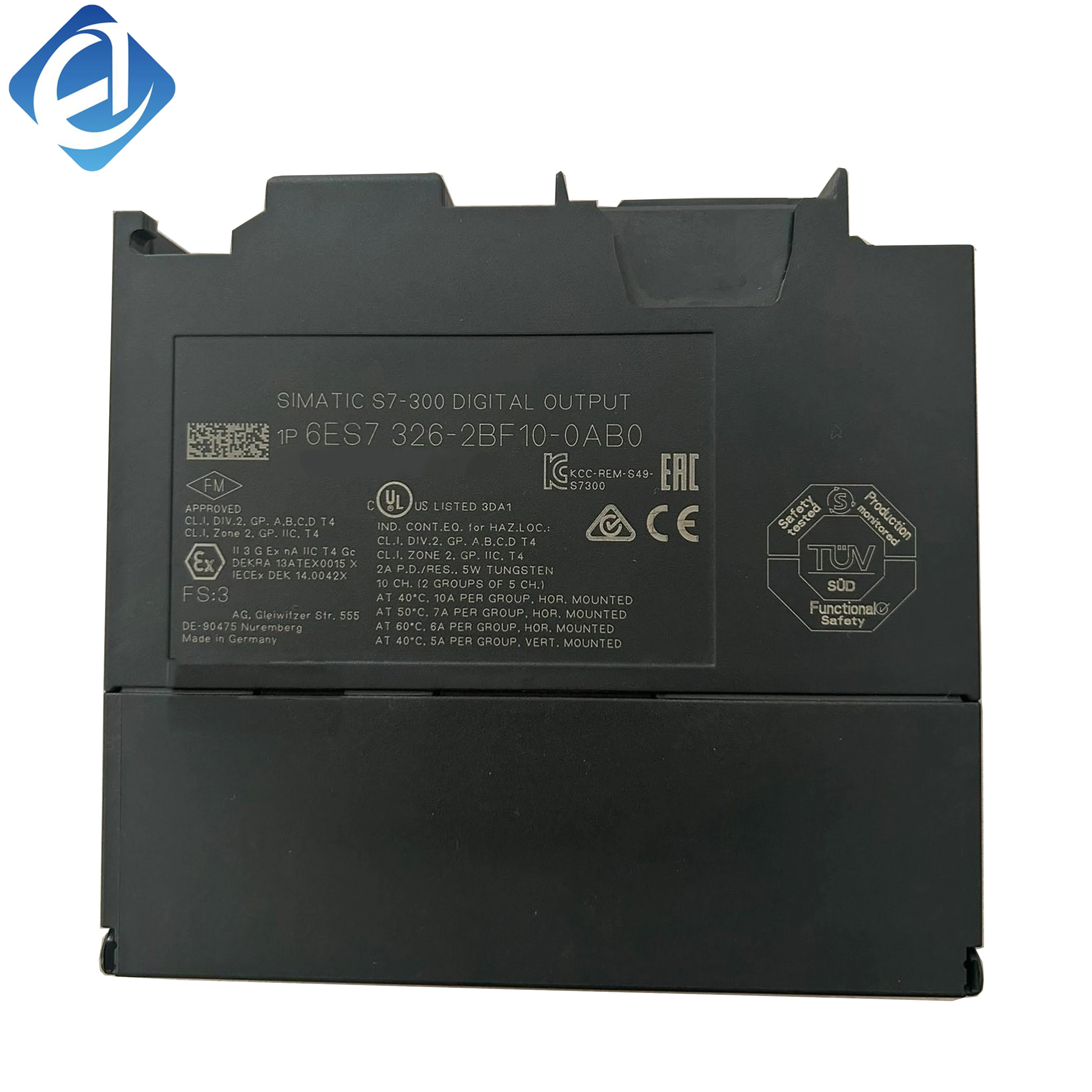 New Original 6ES7 326-2BF10-0AB0 6ES7 326-2BF10-0AB0 S7-300 safety digital output module. With safe relay isolation function, reliably controls safety loops, emergency stop and protective equipment, meets industrial safety standards