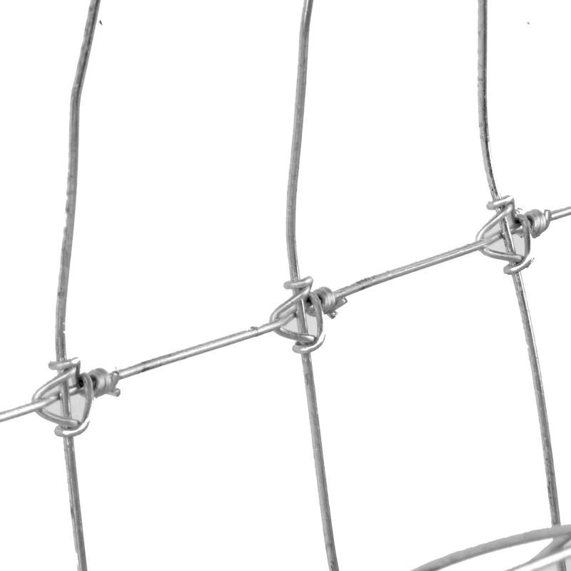 Factory Produced 8ft Galvanized Sheep Fence, Anti-rust and Anti-corrosion, Chain Link Fence with Uprights  Cattle Fence