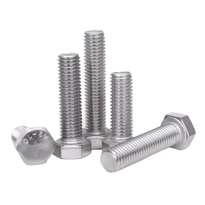 ASME B18.2.1 DIN933 Scrúdán éadaigh A2 A4 Bolt agus Nuit Hex Bolt Nuit Ceann Eadrom Nuití