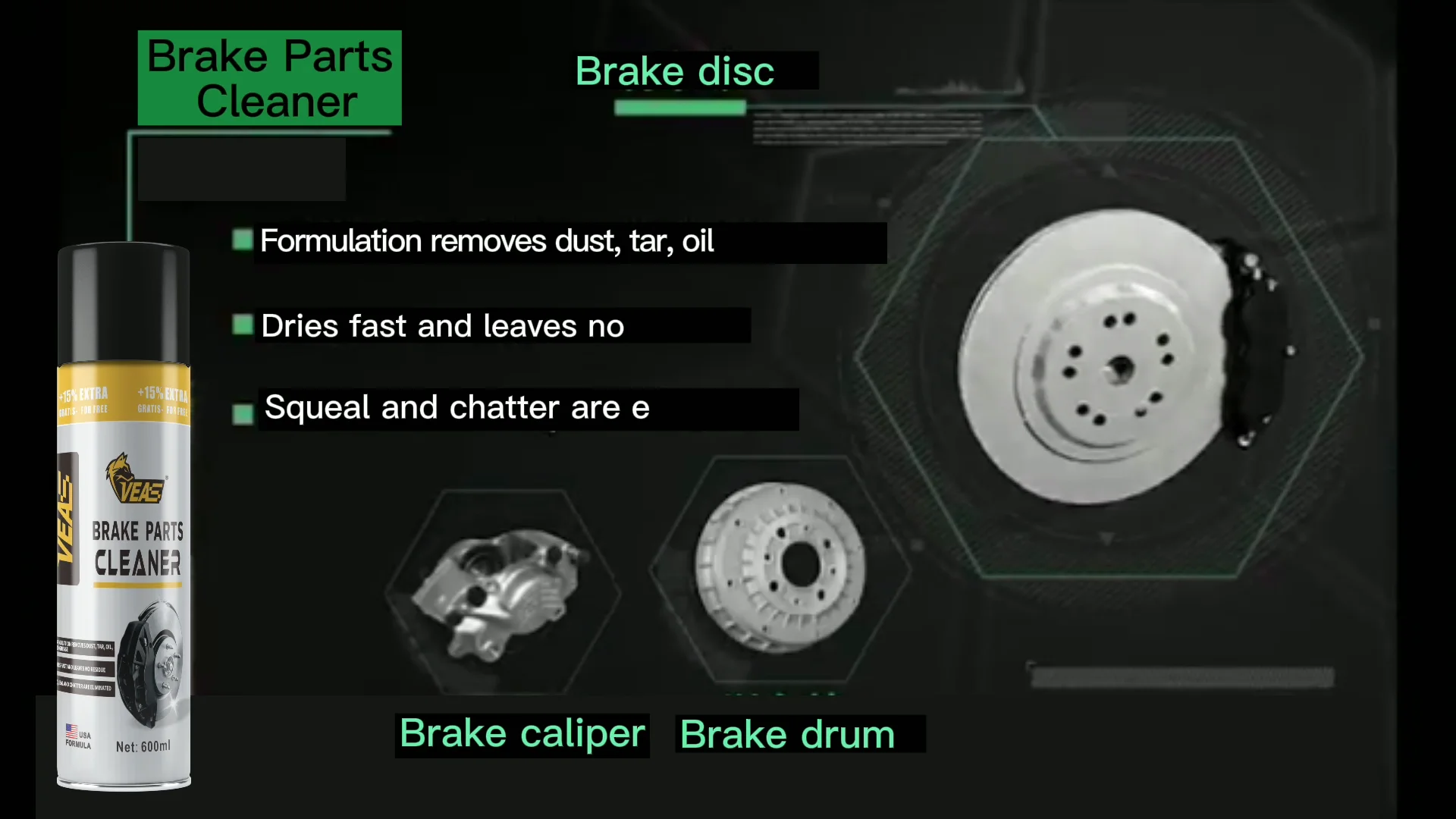 Car Care Products Auto Brake System Cleaning Brake Cleaner Spray Buy