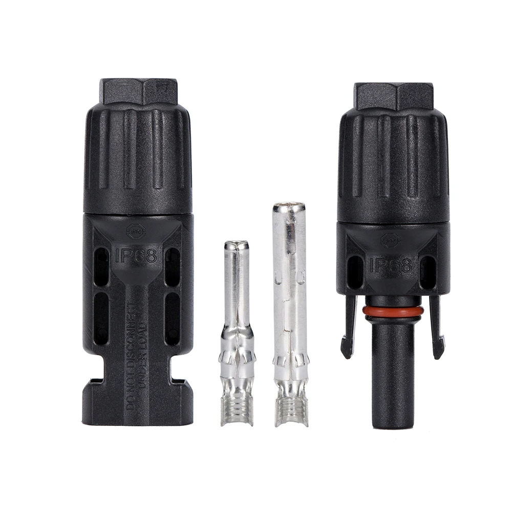 1500V para sa MC4 Solar Panel Assembly Connector Waterproof 16P Copper Tin Contacts Custom Length ABS/PC Housing 45A para sa