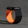 black and orange