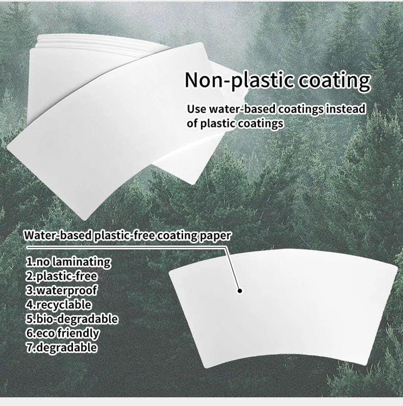 Best Selling Cup Fan Paper Jumbo Roll Recyclable Raw Material Brown