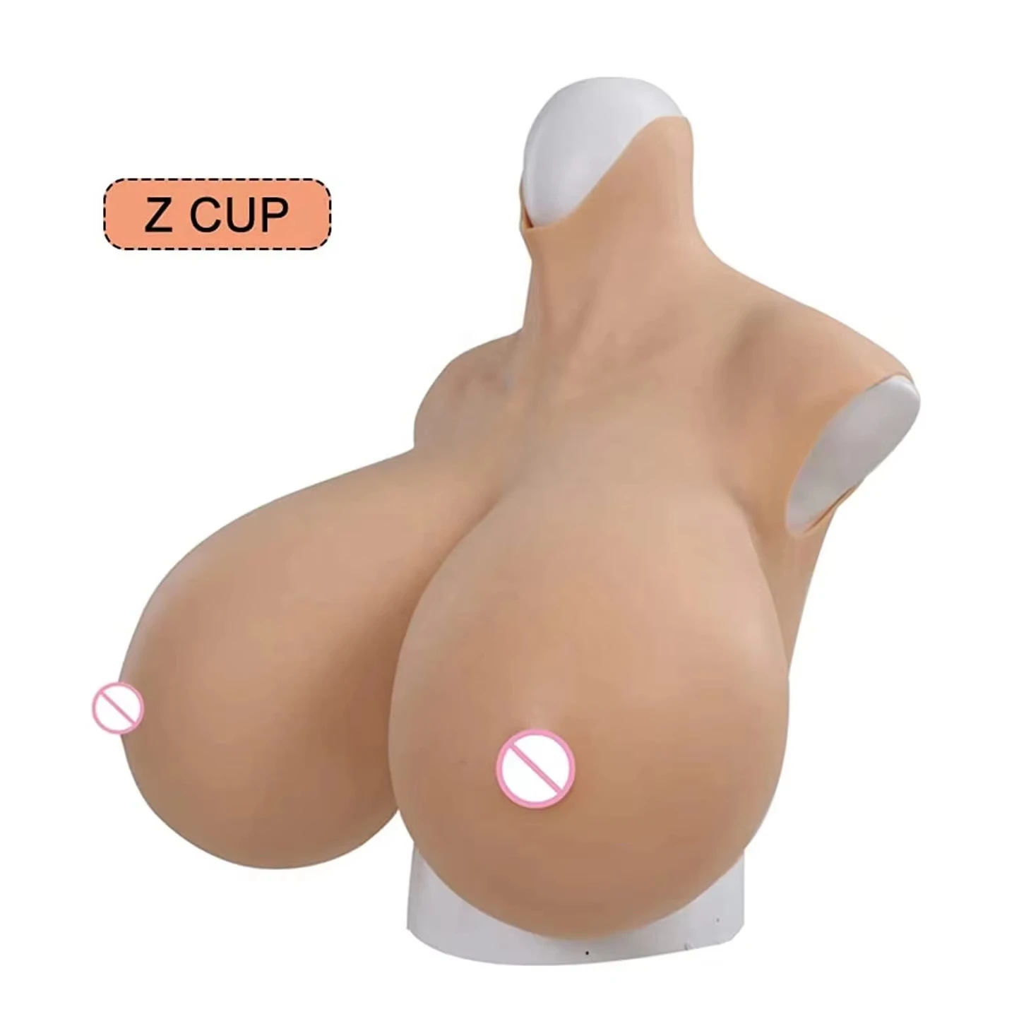 HM Z Cup Silicone Breast Forms for Transgender