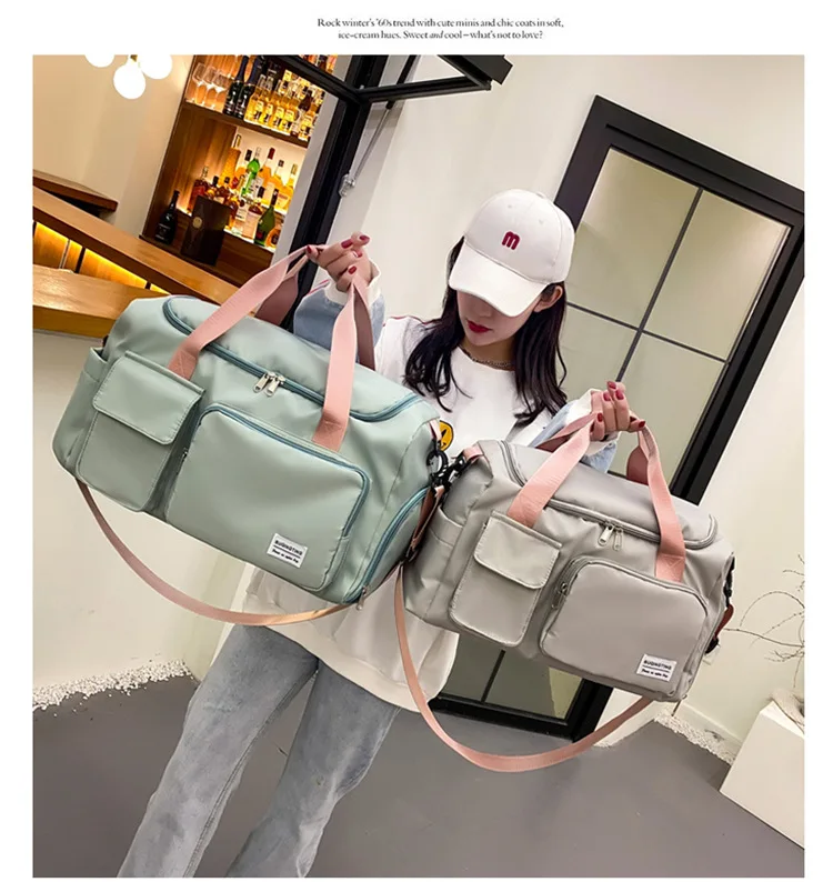 Sling Bag Gym Backpack Women New Carbon Fiber Streamline Anti