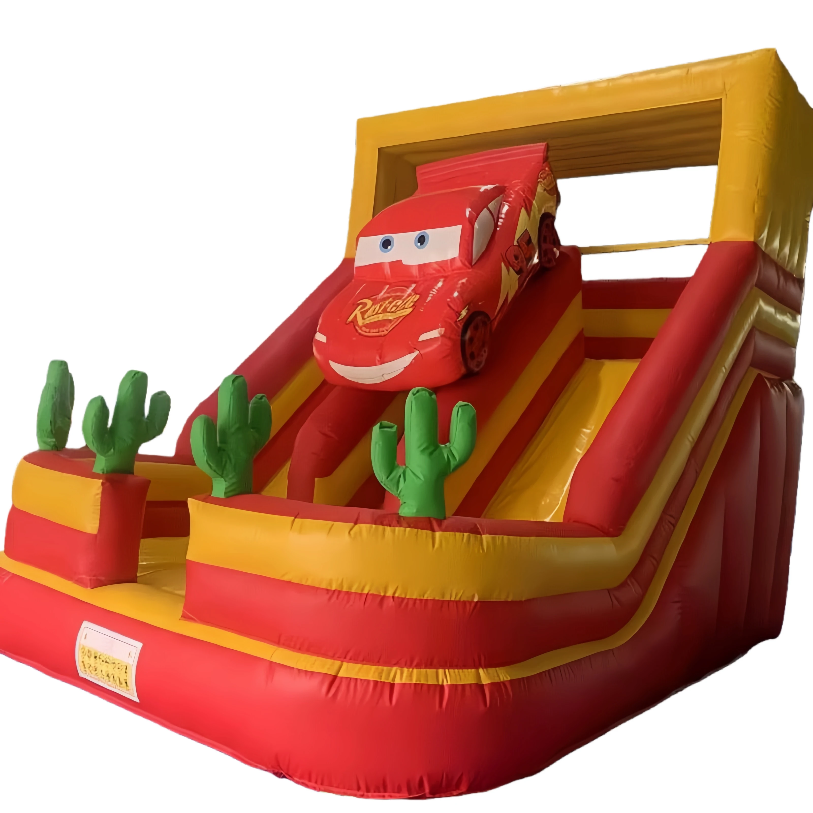 Commercial Grade Inflatable Slide with 6x4m Size and 3 Years Warranty for Outdoor Playground