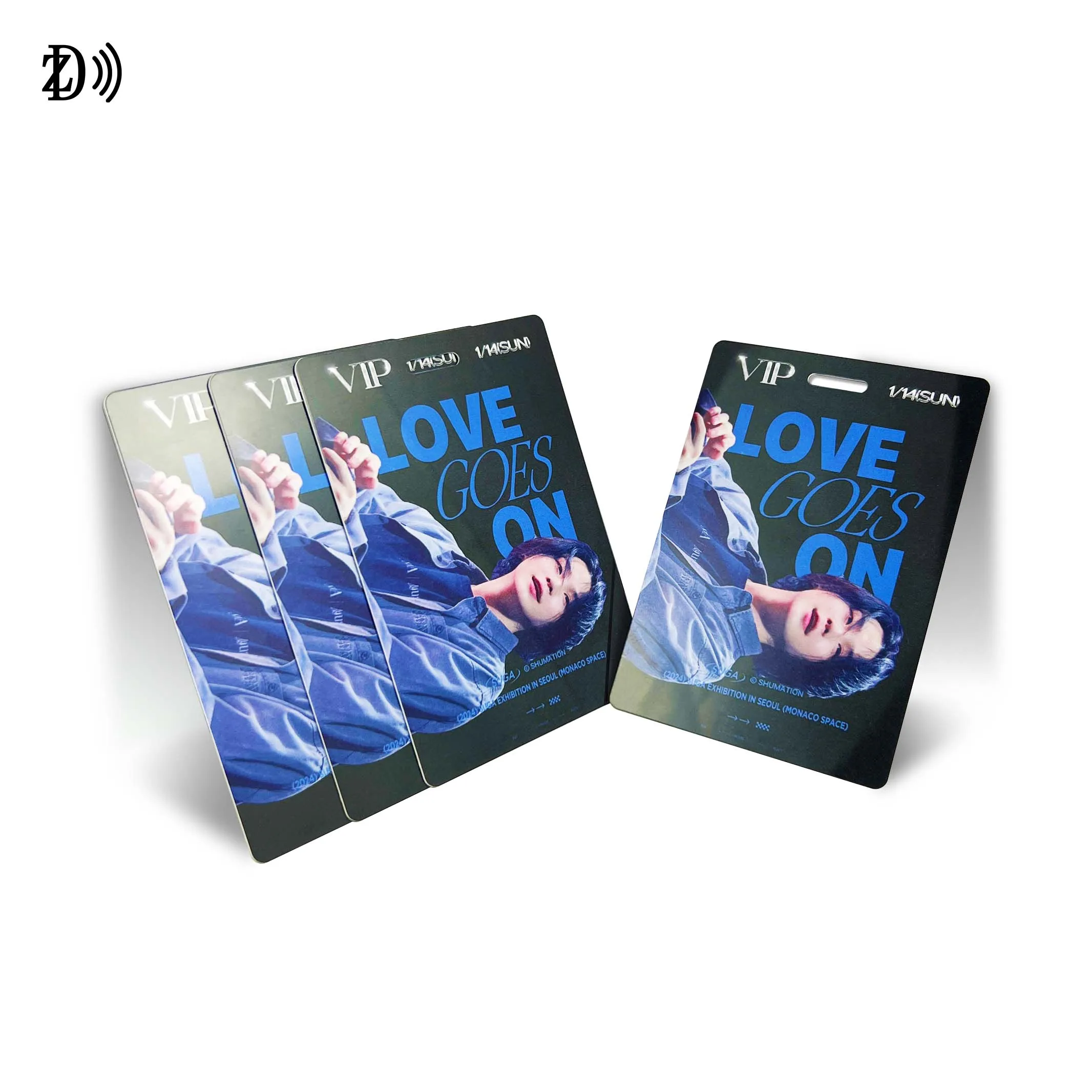 Custom Design PVC VIP Access Cards Backstage Pass Artist/Music