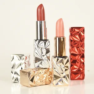 Premium Vegan Matte Liquid Lipstick Custom Logo Box Long Lasting Natural Mineral Formula Color Changing Satin Finish