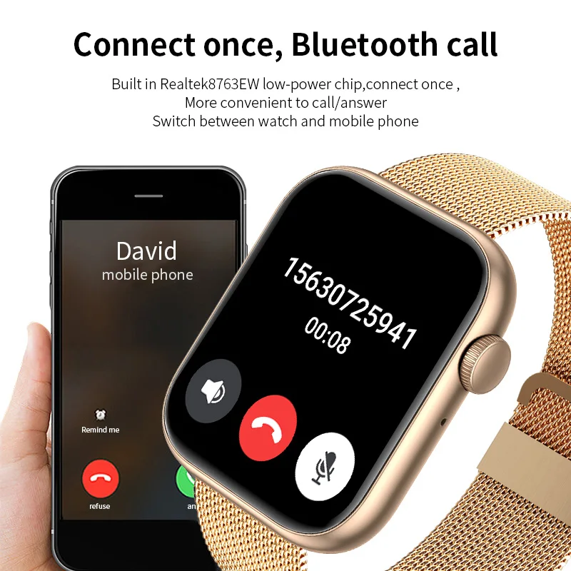 QX7 Call Smart Watch Fashion Functionality Redefined