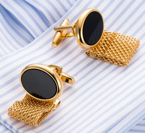 Luxury Customized Wedding Cufflinks for Men Fashionable Studs Set with Pearl Chains for Gifts Parties Engagements for Shirts