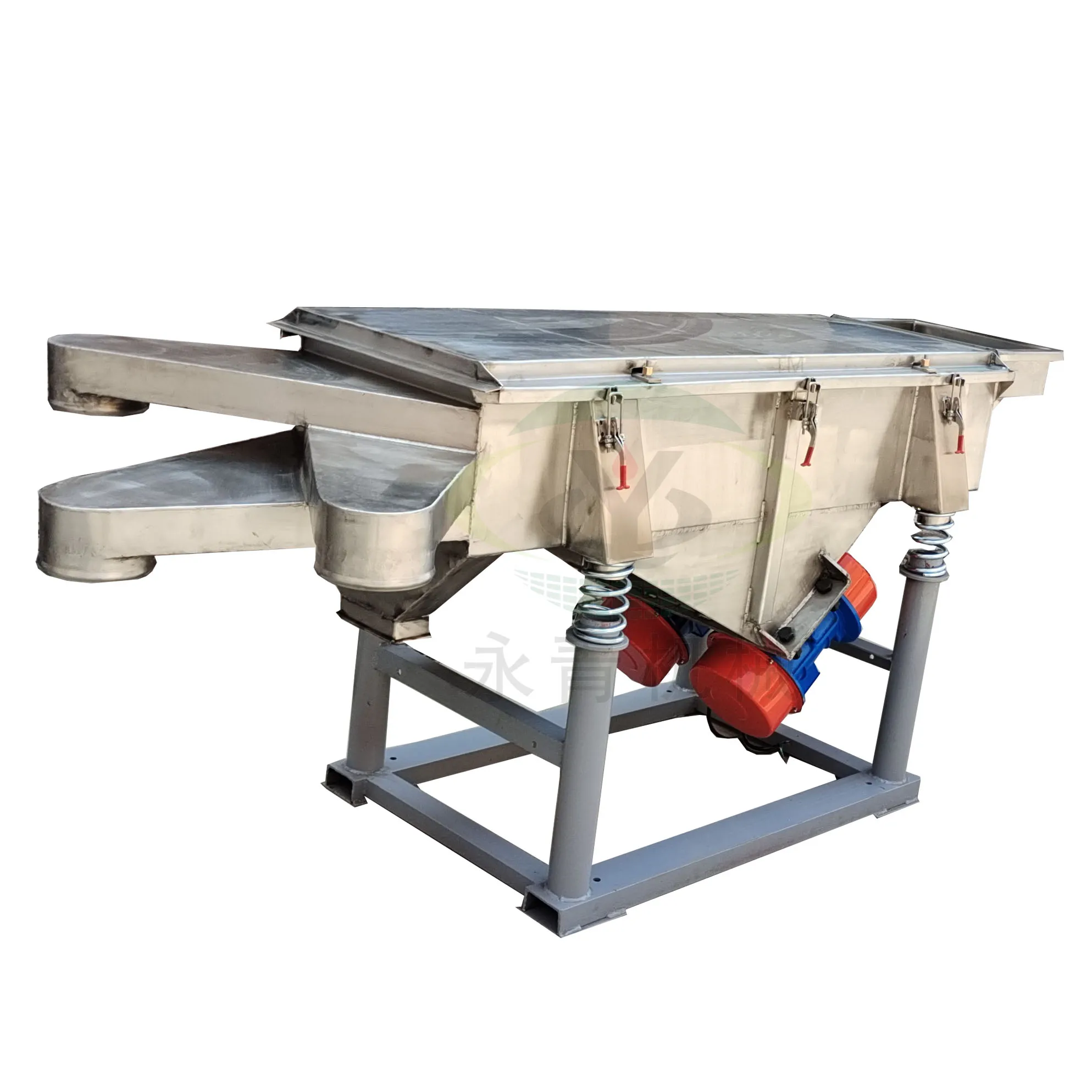 3 Levels oyster Seeds Sorting Machine Vibrating Screen Separator for Grading oyster