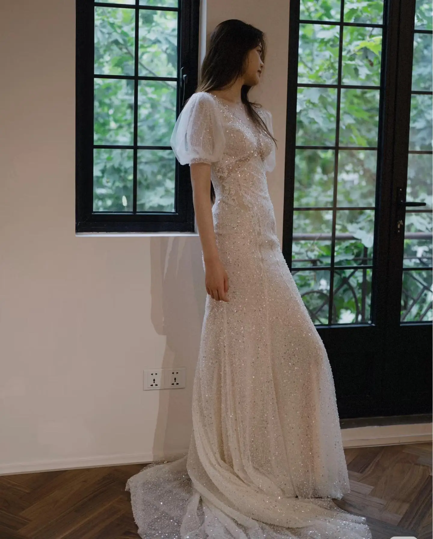 sachin and babi light blue dress Perfume Tee Dress