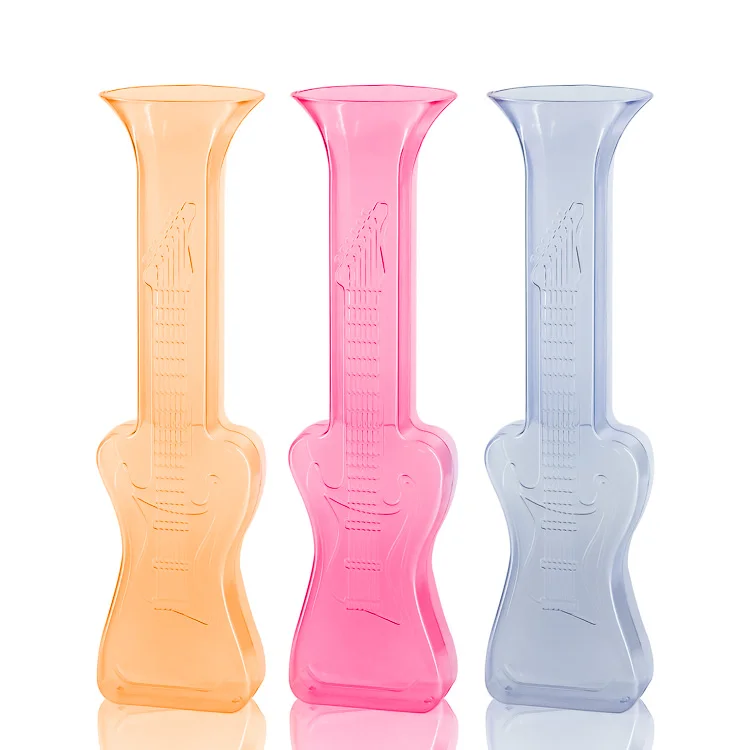 Пластиковые чашки в форме музыкальной гитары для вечеринки 700 мл детская чашка сока