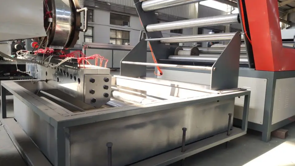 Pp Raffia Extruder Machine for Pp Woven Bag Mesh Bag Circular Loom Yarn Making Machine