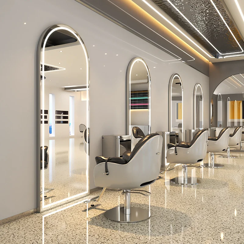 Mirror Styling Station Enhance Your Barber Shop Setup